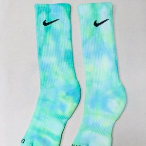 Tie Dye New Nike Socks